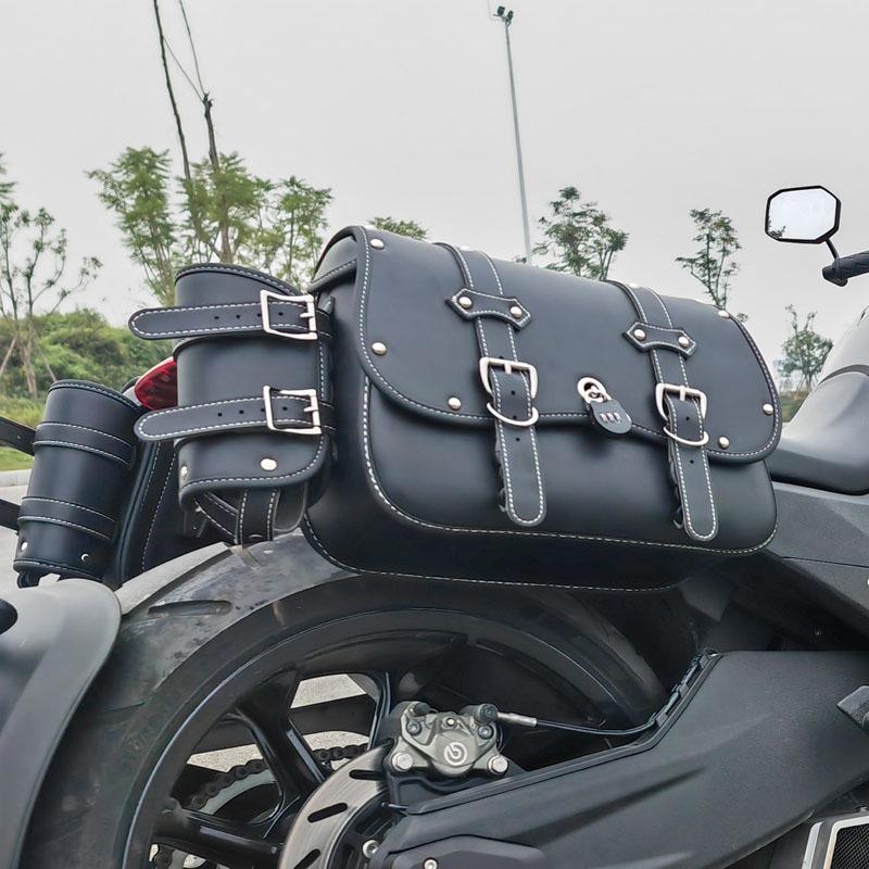 Modified Guard Bar Tang Dao 700LFS: Reinforced Anti-Fall Bumper with Retro Side Bag Accessories