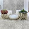 Small Flower Pot Silicone Mold Diy Succulents Concrete Flower Pot Vase Plaster Cement Clay Mold Plant Holder Mold