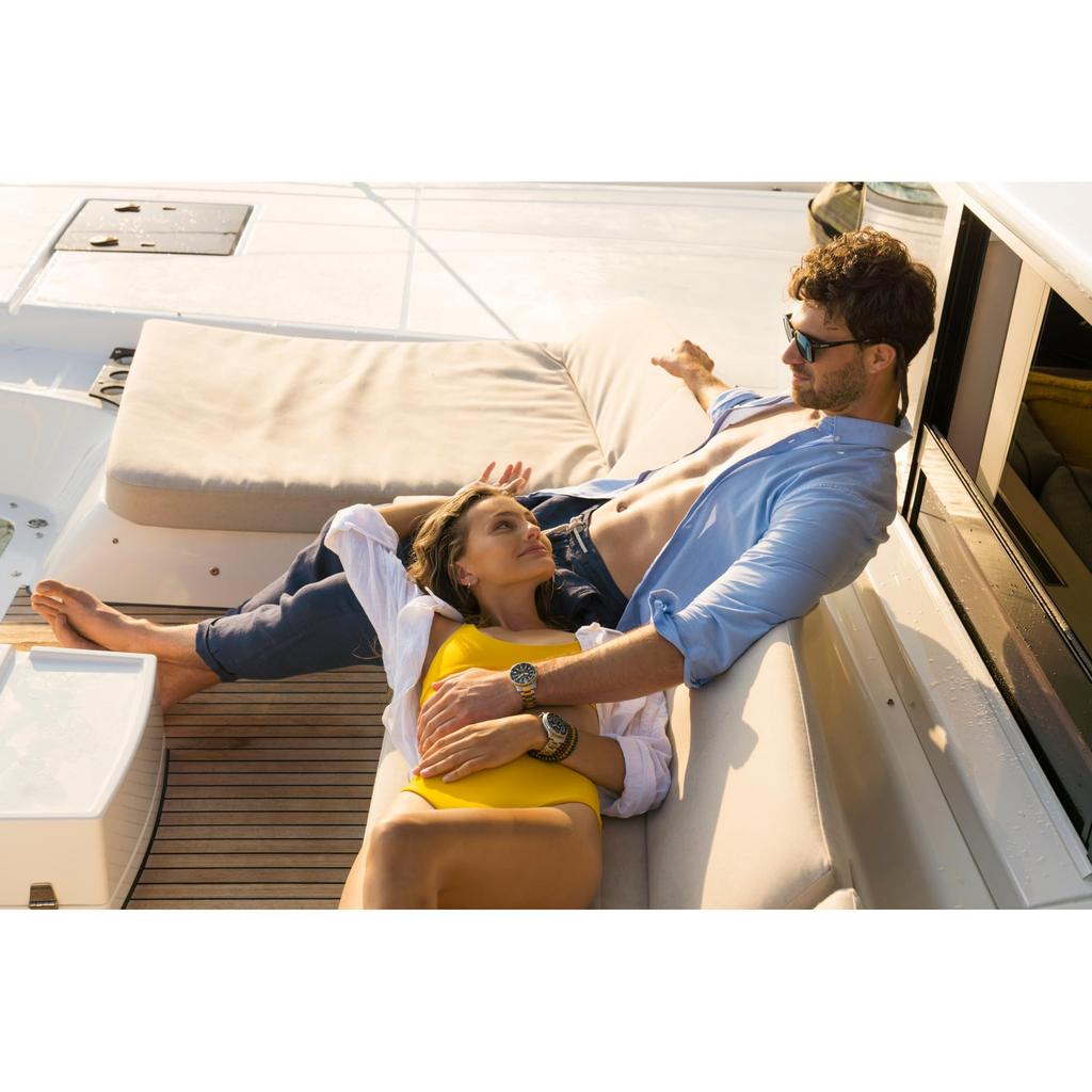 Citizen Promaster Dive Automatic Blue Dial Stainless Steel Watch 44mm Diving Eco-Drive Two-Tone NY0154-51L, Watch.