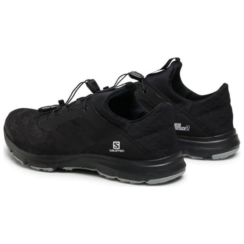 SALOMON Amphib Bold 2.0 Дышащие кроссовки для речного треккинга Мужские черные кроссовки L41303800