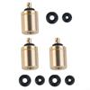 Compact Copper Nozzle Connector for Easy Gas Cylinder Refills 3pcs