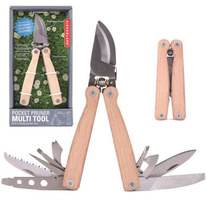 Секатор - Многофункциональный - 12 встроенных инструментов - Резка - Обрезка - Уход за растениями