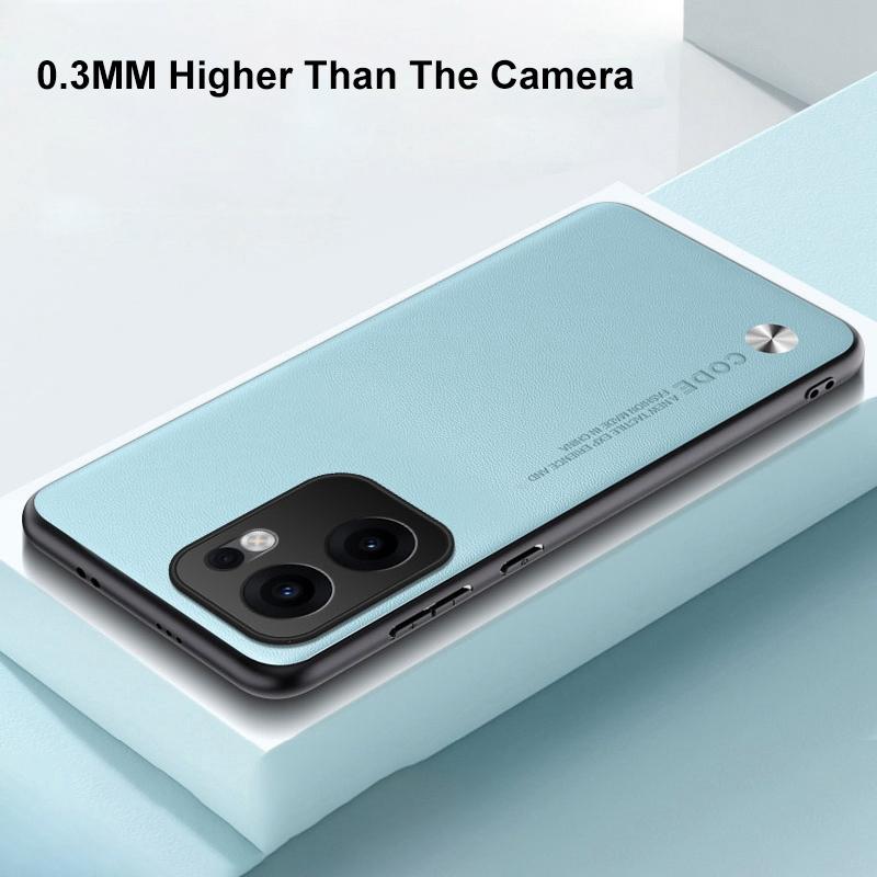 Роскошный чехол из искусственной кожи для OPPO Reno 13F 5G, задняя крышка, силиконовый матовый чехол для телефона с полной защитой для OPPO Reno13 F Reno13F 4G