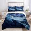 3D Printed High-end Aobing Trendy Element Down Comforter Bedding Set, Children's Adult Bedding Set, Zipper Pillowcase Bed Set