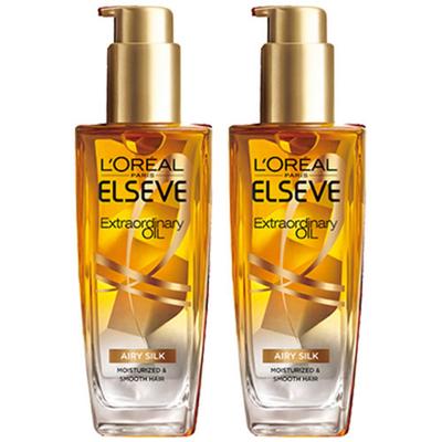 Масло для волос L'Oréal Paris Airy Silk, 100 мл, 2 шт.