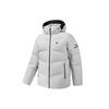 Thick Short Hooded Down Jacket Winter Men Outerwear Antarctic-Gray A11M041912F-GY