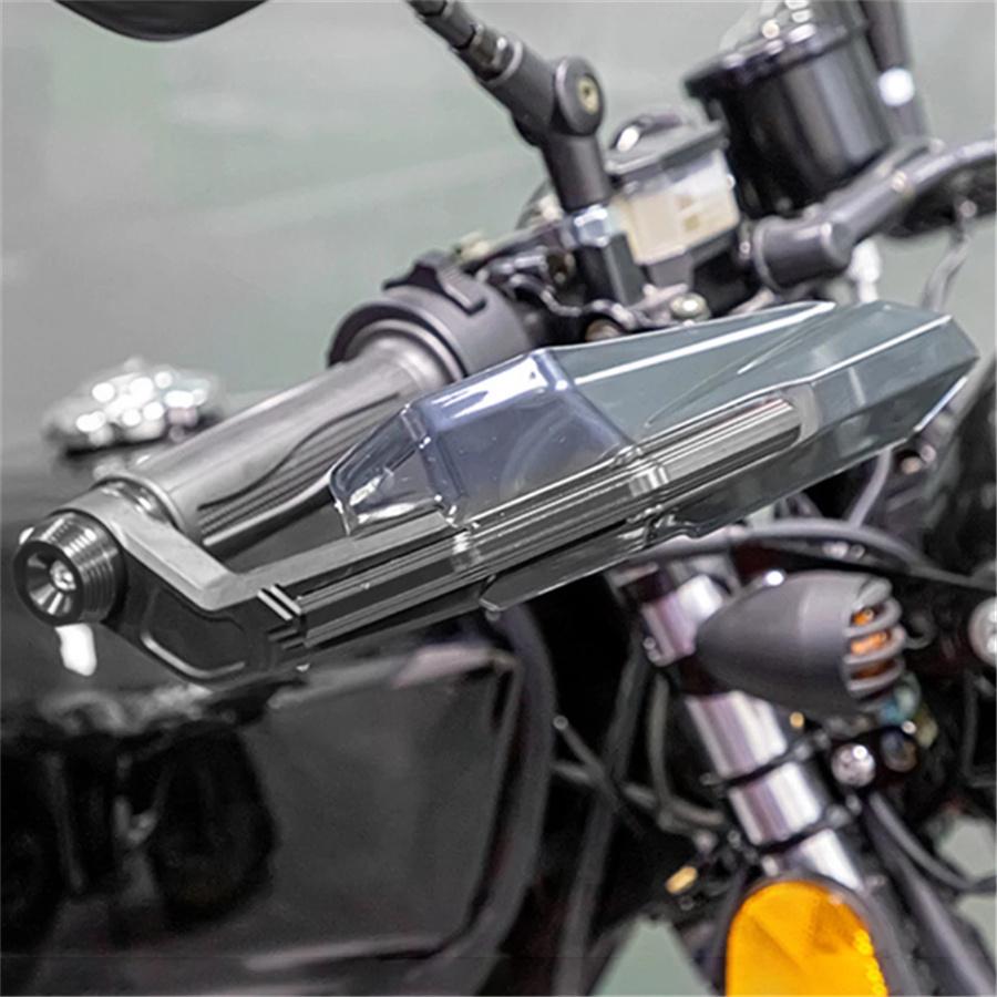 2pcs Motorcycle Hand Guard Protector Motor Windshield Handguard Aluminum Alloy W