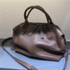 2025 Genuine Cowhide Leather Women's Messenger Bag - New European & American Design