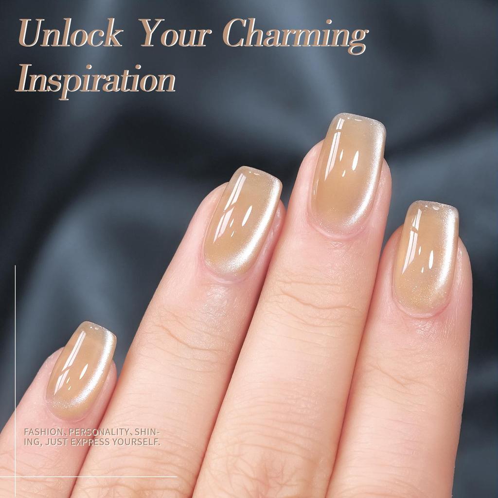 5 мл искрящийся кошачий глаз гель для ногтей искусство блестки блестящий эффект УФ гель-лак мерцающая пыль DIY декор ногтей