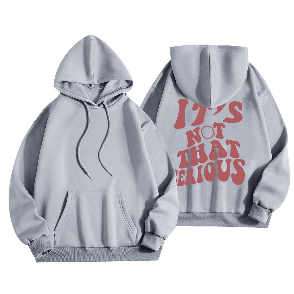 Women's Fashionable Daily Versatile Casual Hooded Sweatshirt, Daily Long Sleeved Patch Top Sweatshirt