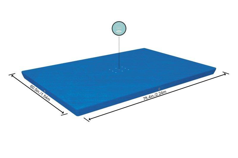 Cover for frame pool 221 x 150 cm Bestway 58103