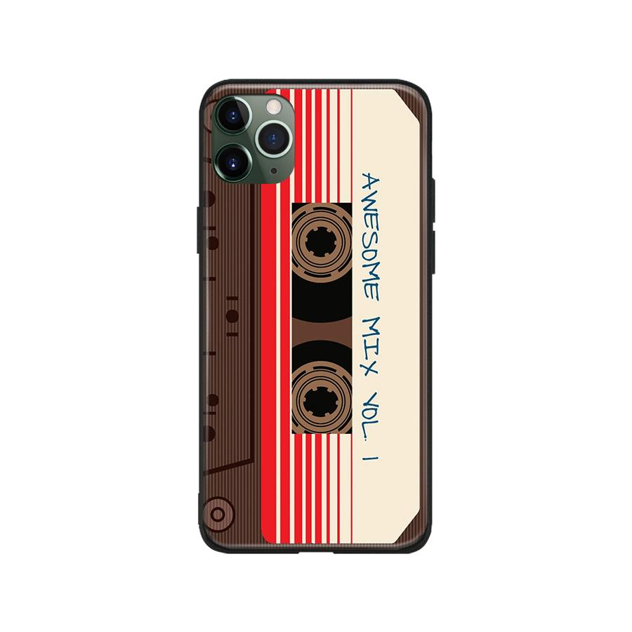 Retro Audio Cassette Vintage 80s Style Soft Silicone Phone Case Cover Shell For iPhone 6s 7 8 Plus X XR XS 11 12 13 Mini Pro Max