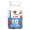 IHerb Детские витамины B12 без сахара, клубничные жевательные таблетки, 60 шт.