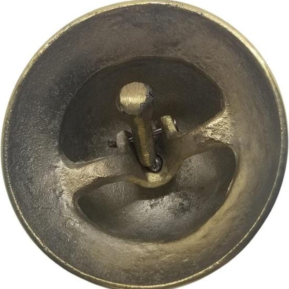 Nautical Brass Antique Table Bell – 10.16 CM Solid Brass Vintage Desk Bell