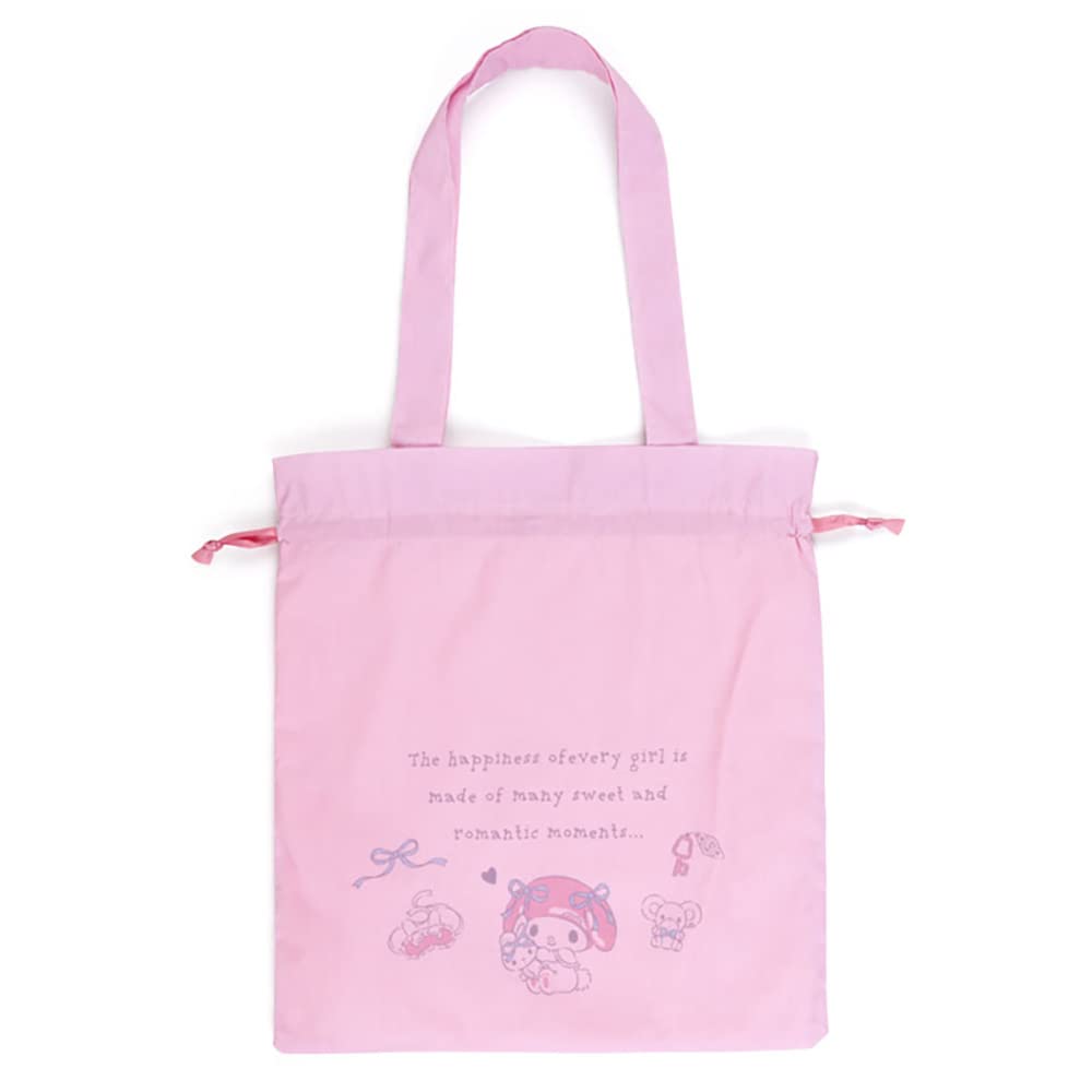 Sanrio Sanrio Tote Bag Drawstring Set My Melody My Melody Travel Goods Character 38 X 1 X 42 Cm 512214 Travel Homecoming Obon and New Year Outings