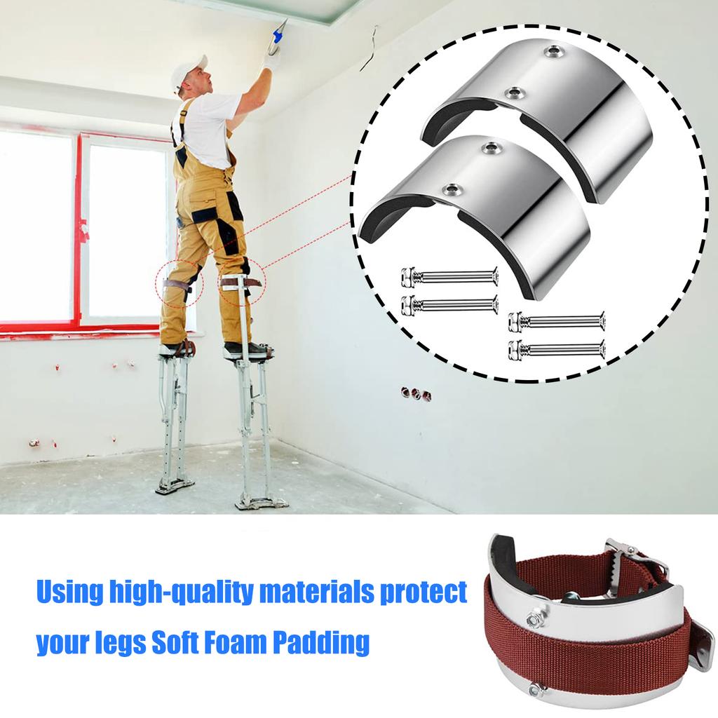 2 шт. ходули, запчасть для гипсокартона, алюминиевый сплав, изогнутая пластина, ходули, изогнутые пластины для ремонта дома, штукатурки