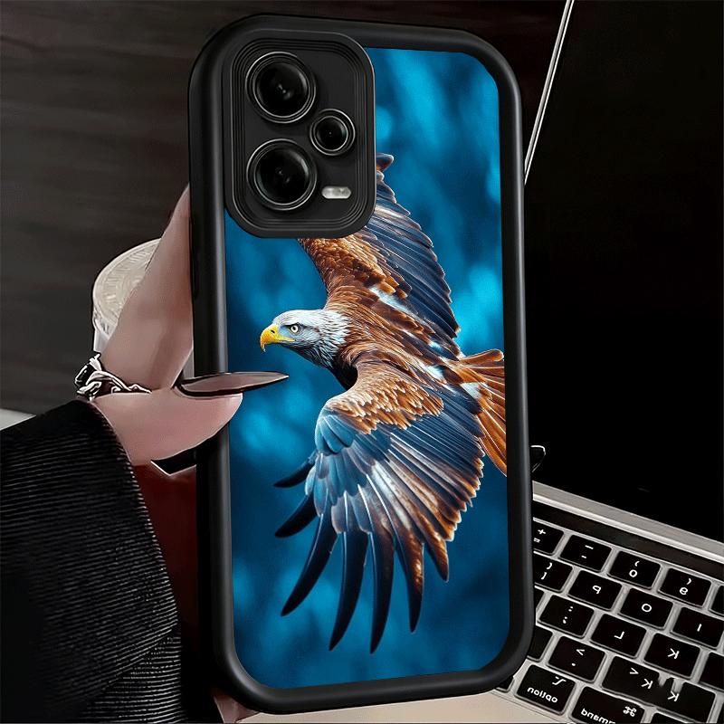 Phone Case for Xiaomi Redmi Note 15 14 13 Pro Plus Bald Eagle Cool Shell 12S 11 11S 11T 5G 14S Soft Silicone Funda