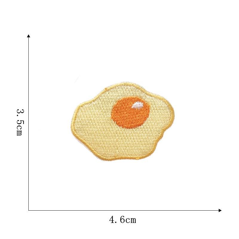 Salmon Sushi Embroidery Patch for Bags, Shoes, and Clothing Decoration