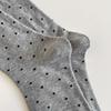 Thin Polka Dot Socks Curled-edge Women's Socks Comfortable Mid-Tube Socks  Summer