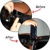 Alloy Console Driver Dash Phone Holder Bracket For 2014-22 Maserati Ghibli