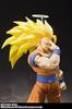 S.H.Figuarts Супер Сайян 3 Сон Гоку, примерно 155 мм, окрашенная экшн-фигурка из ПВХ и АБС