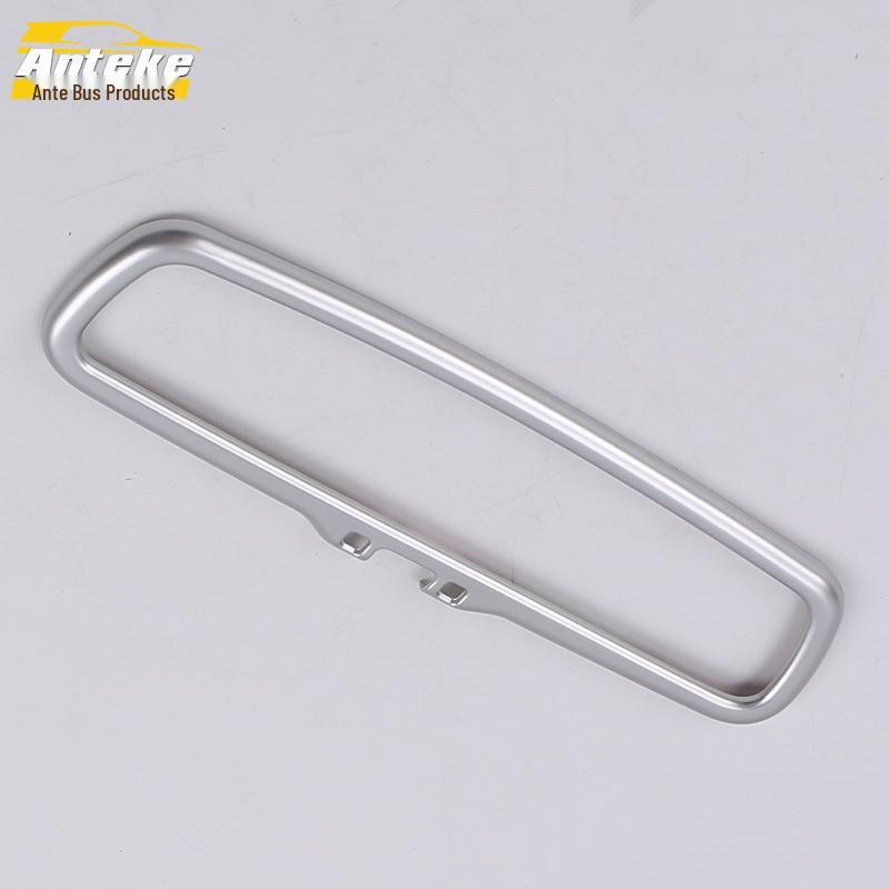 KX5 Rearview Mirror Decorative Frame: Electroplated Interior Mirror Sticker for 16 KX5