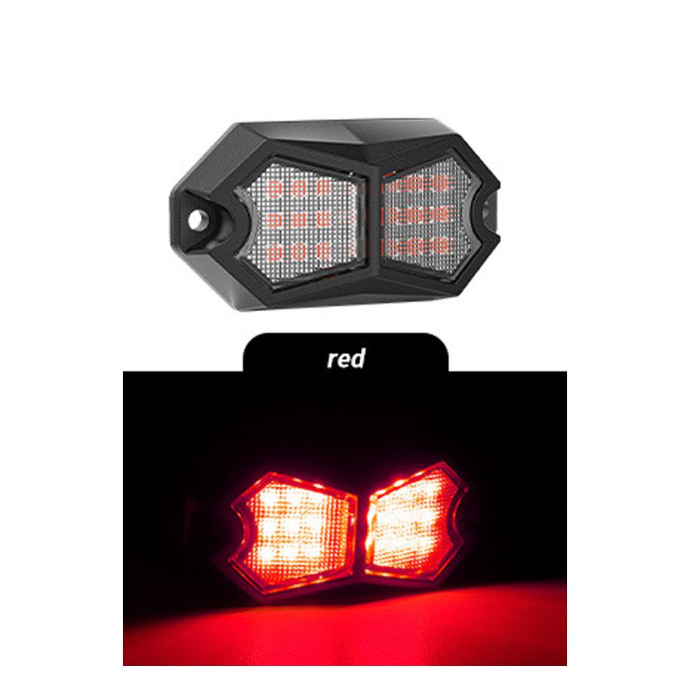 18 LED Car UniversalTruck LED Rock Light Signal Lamp 12V 24V Atmosphere Decorative Lights for Offroad Jeep Truck LED Side Marker