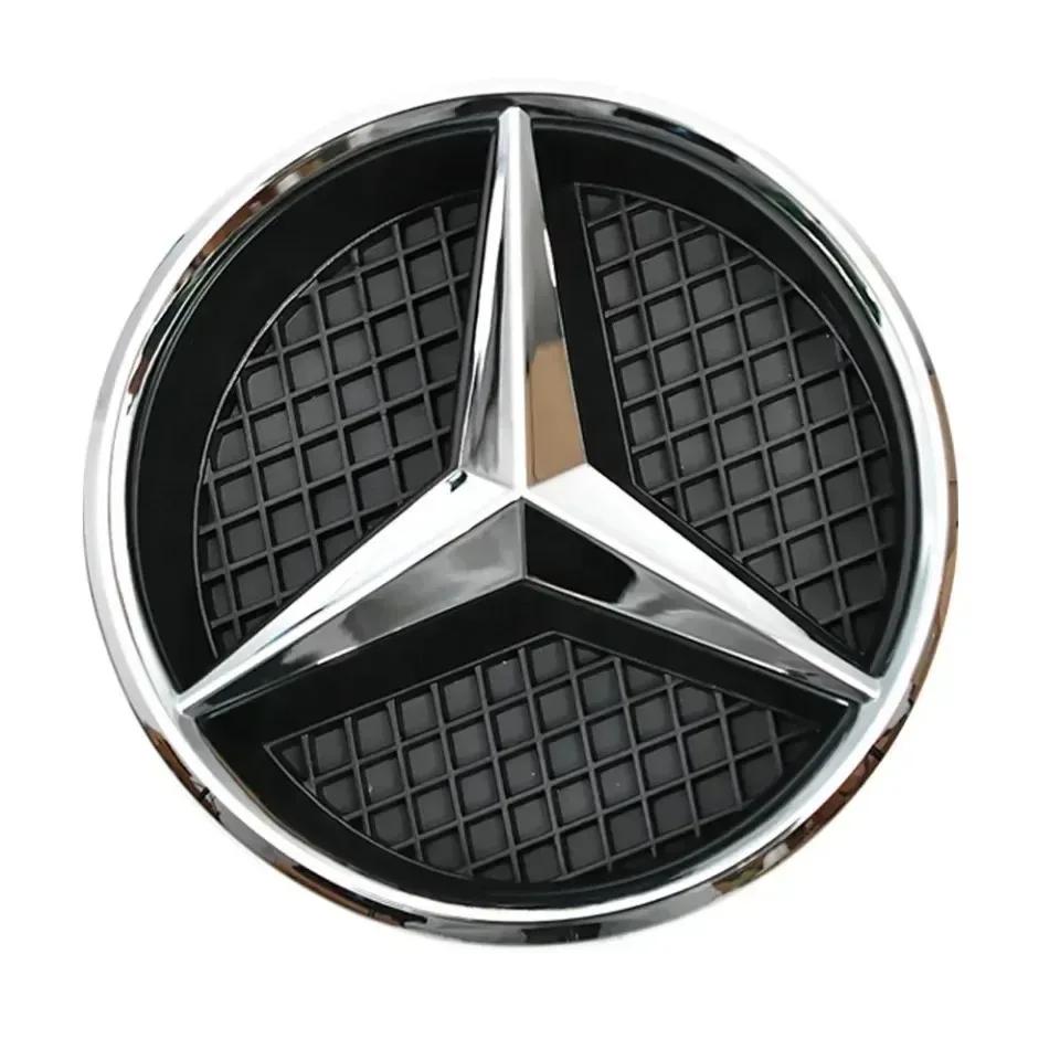 Автомобильная наклейка Логотип на решетку радиатора для Mercedes Benz W156 W204 W205 W210 W211 W212 W213 Класс C E GLA GLK ML GLC GLE