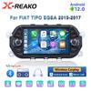 Автомобильный радиоплеер Android WIFI Carplay+Android Auto GPS Navi для Fiat Tipo Egea 2015-2017 Car Stereo RDS NO DVD