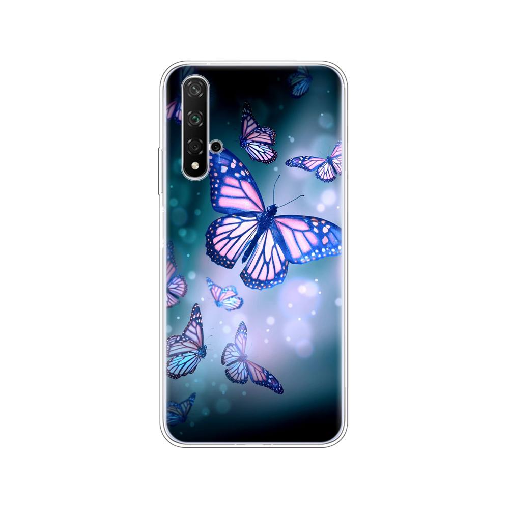 Чехол для Honor 20, силиконовый чехол на заднюю панель телефона для Huawei Honor 20 Pro Lite Honor20 YAL-L21 YAL-L41, роскошный мультяшный чехол