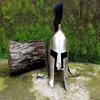 Silver Finish Spartan Helmet King Leonidas Helmet 300 Movie Great Spartan Warrior Helmet Gift