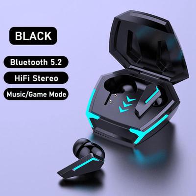 Bluetooth 5.2 Беспроводная игровая гарнитура Наушники для электронных игр с низкой задержкой и шумоподавлением Наушники для киберспорта HIFi Стерео наушники-вкладыши TWS с микрофоном