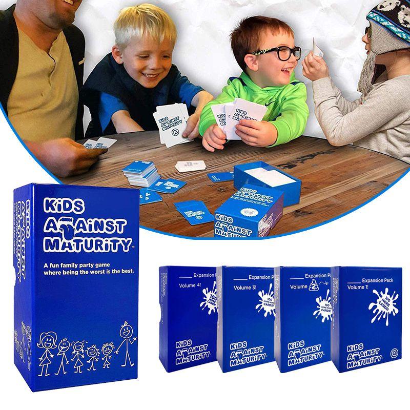 Веселая карточная игра Kids Against Maturity для вечеринок с друзьями и семьей