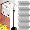 Corner Shelf Brackets Bed Frame Iron Plate Cabinet Aluminum Profile Fasteners Bracket Hardware Fixing Angle Shelves for Shelves