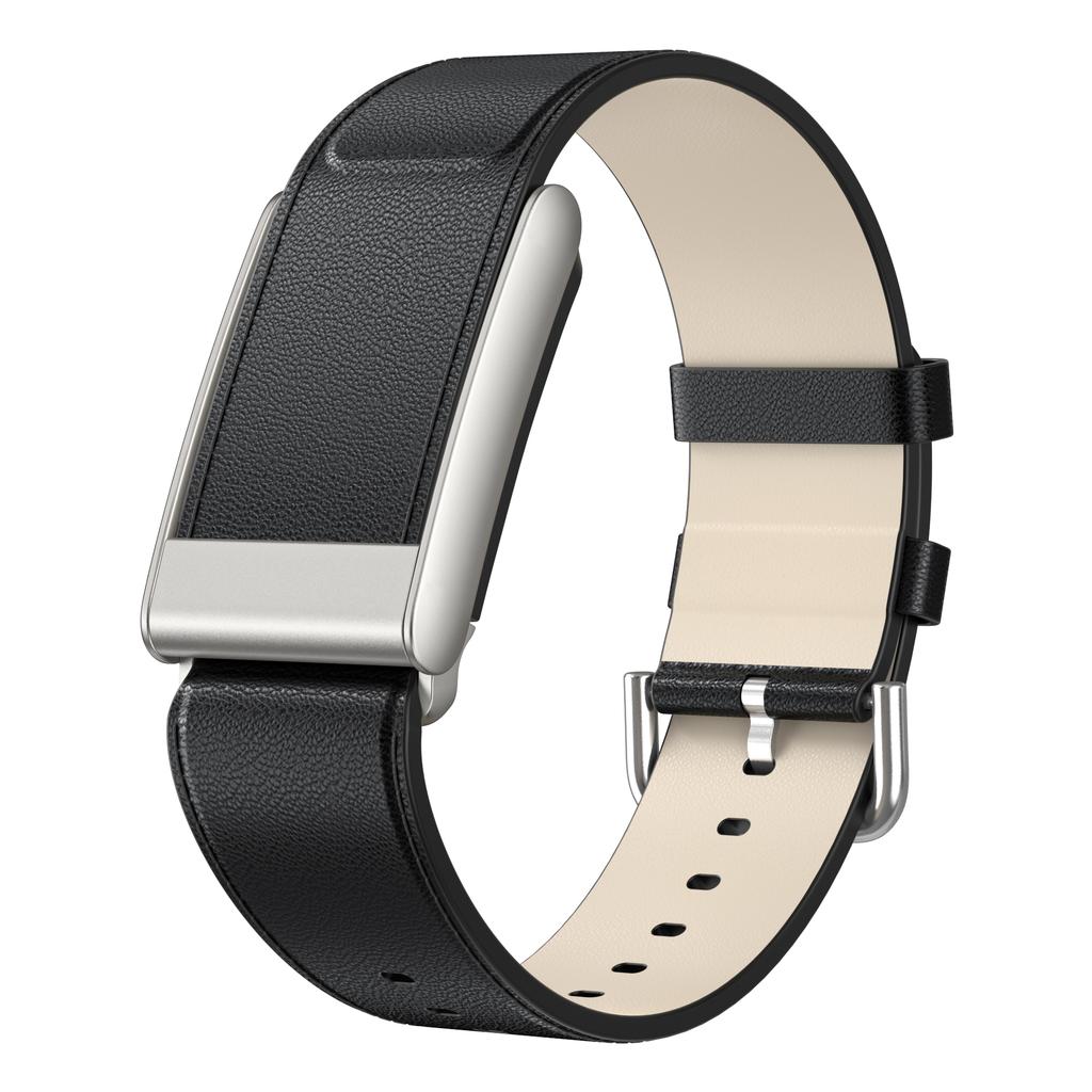 For WHOOP 5.0 Leather Strap with Pin Buckle Adjustable Wrist Size Watch Band