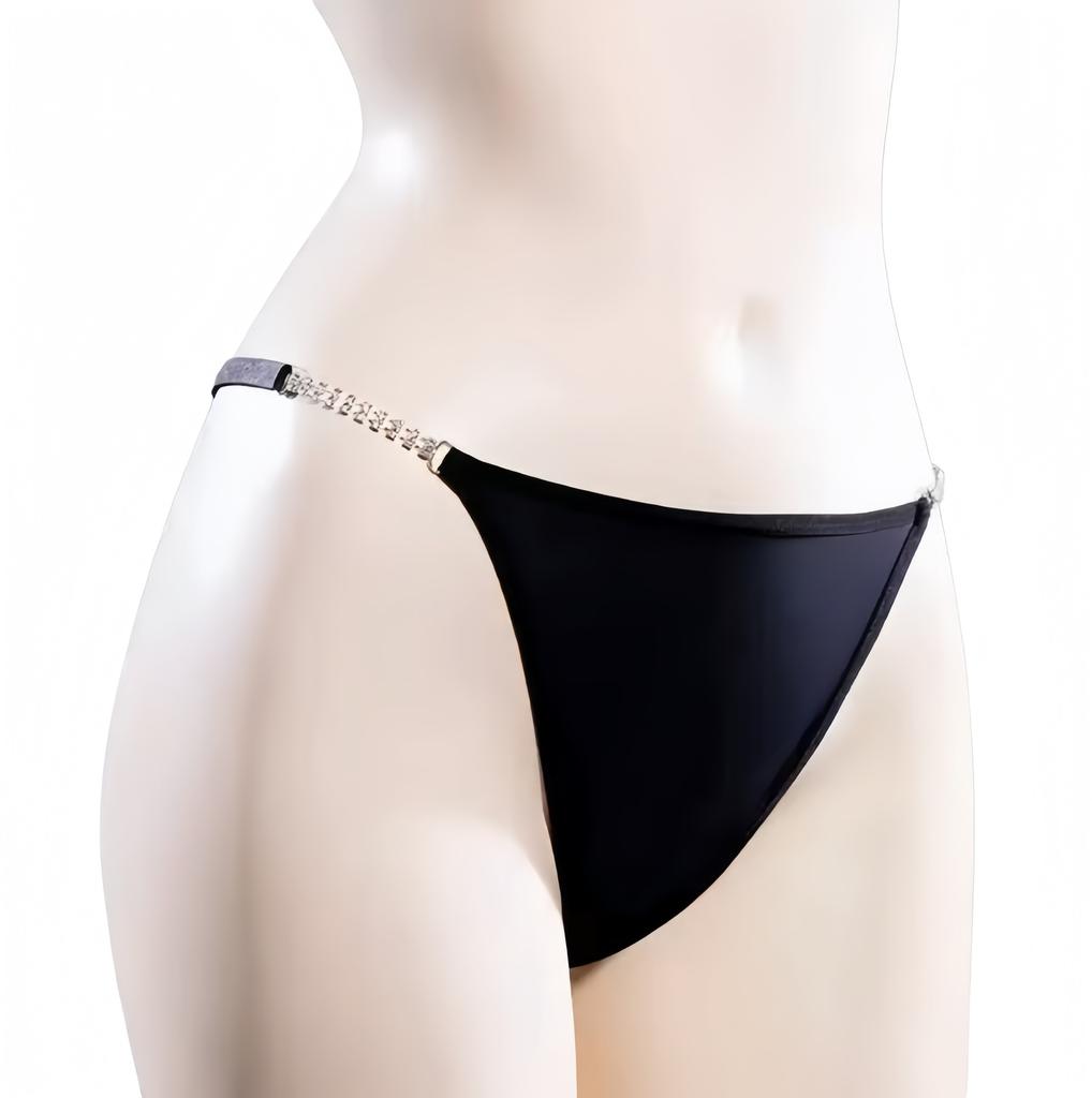 Sexy underwear hot sexy pure desire flirting perspective hollow high elastic horse oil light open crotch pearl onesie women