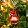 Смешная задница Санты Рождественское украшение 2D Голая задница Санта Клауса Подвесное украшение Непослушные подарки для декора рождественской вечеринки