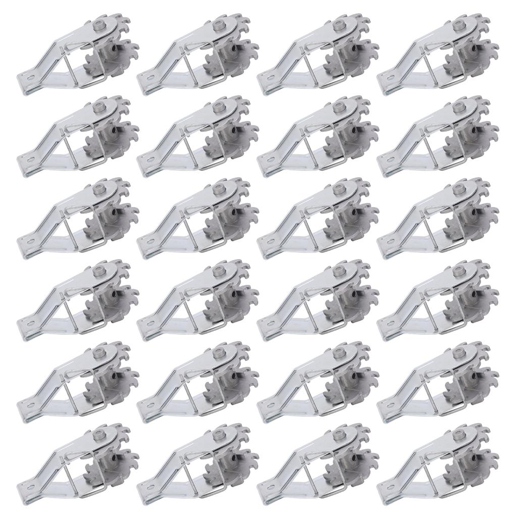 24Pcs Inline Ratchet Strainer Fence Wire Tensioner for Electric Fence Farm Fence