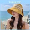 Летняя шляпа от солнца с широкими полями и бантом для женщин для повседневной носки на открытом воздухе