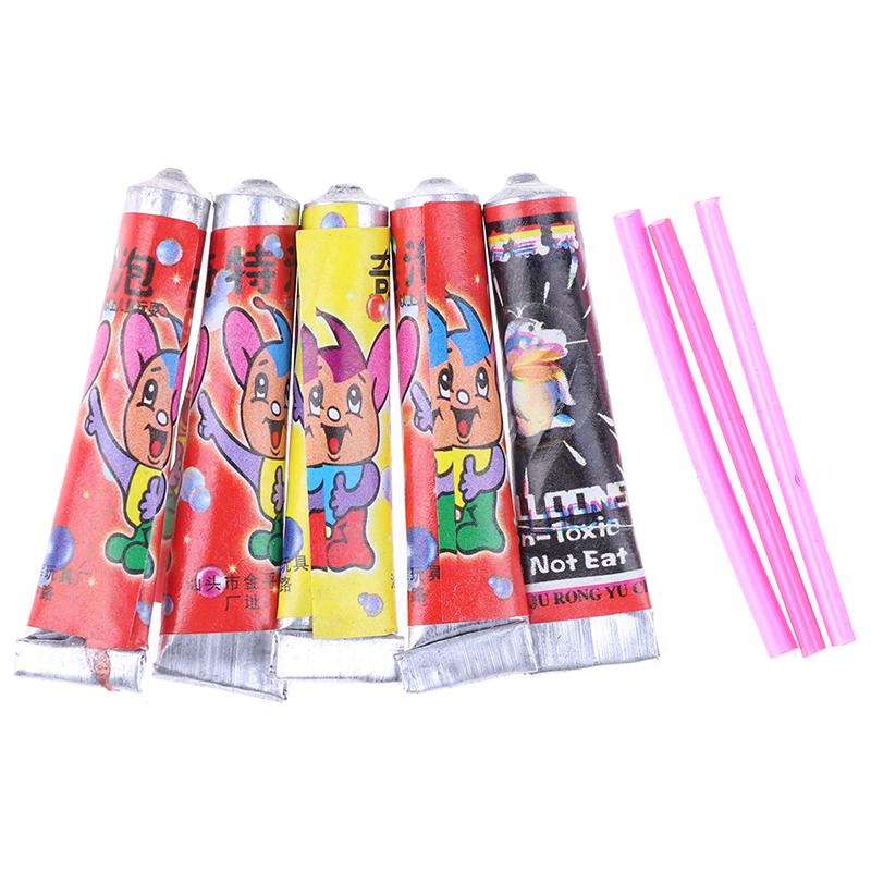 10шт пузырь клей дети дует пузырь мяч игрушки для детей космический шар игрушка