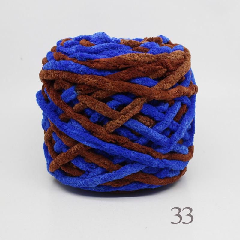 Толстая пряжа Ice Wool для вязания одеял, тапочек, шейных платков и шарфов