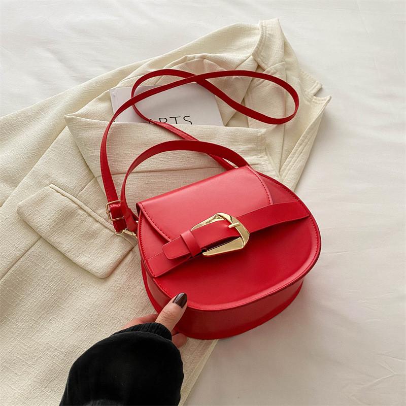 Trendy Large Capacity Fashionable Single Shoulder Crossbody Bag For Women In Black Green Orange Brown Red White And Blue