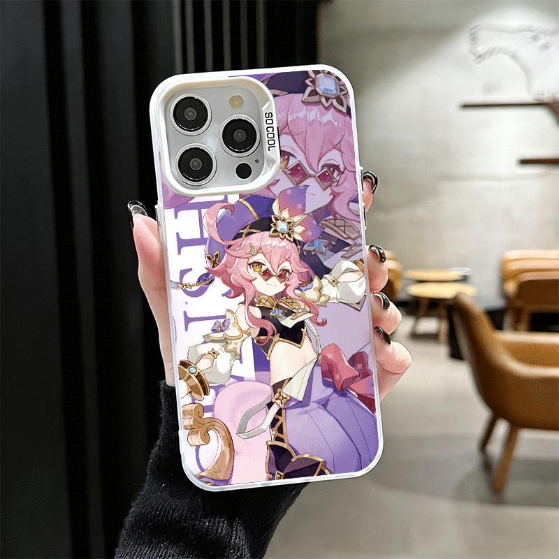 Genshin Impact Anime Soft Phone Case for iPhone 15 16 17 Pro Max 17Air 16E 14 Plus 13 12 Mini Shockproof Cover Back Shell