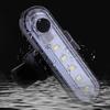 USB Rechargeable Bicycle Tail Light Energy-Saving LED Lamp Waterproof Bike Rear Safety Flashlight for Night Riding Outdoor Cycling