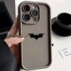 B-Bats-Man S-Supermans Symbol Phone Case For iPhone 17E 11 12 13 14 15 16 17 Pro Max Fundas 17 Air Plus 16e Mini Silicone Cover