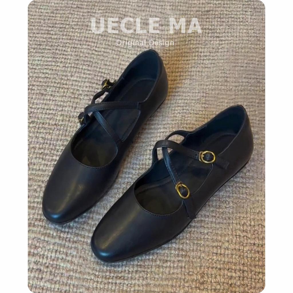 Супермягкая овчина~ Французские одинарные туфли женские балетки на плоской подошве с мелким вырезом вечерние туфли с перекрестной пряжкой ретро туфли Мэри Джейн