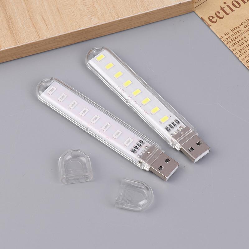 Мини Usb светодиодный светильник для чтения книг DC5V ультра яркий светильник для чтения книг 8 светодиодов портативный прикроватный светильник для портативного компьютера портативный ноутбук