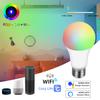 18W 15W 12W Led Light Bulb RGB+WW+CW Wifi E27 Tuya Smart Home Led Lamp With Alexa Amazon Google Assistant