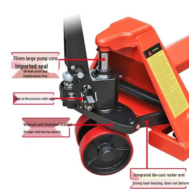 2-Ton Manual Hydraulic Pallet Jack