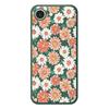 For iPhone 16e Case Chrysanthemum Pattern Printing Straight Edge TPU Phone Back Cover